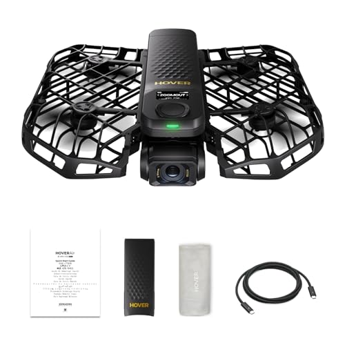 HOVERAir X1 PROMAX 8K Action Flying Camera Foldable Drone with Camera with 42 KMH Follow Speed 10 Fully Automatic Flight Modes Fly Anywhere with OmniTerrain SmoothCapture 20Standard - Image 1