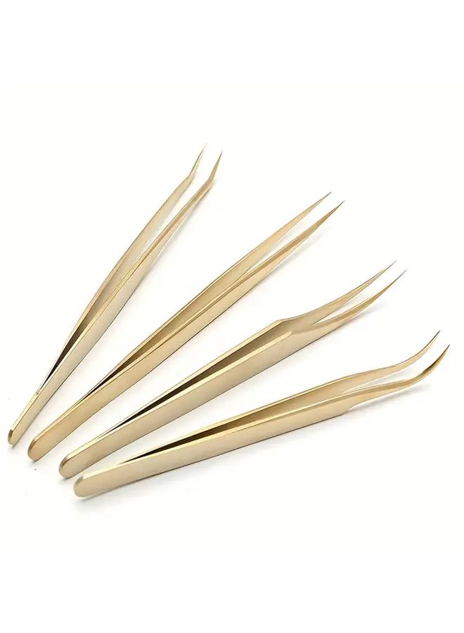 Nickel Plated Copper Weak Magnetic Tweezers Jewelry Watch Repair Tool - Image 4