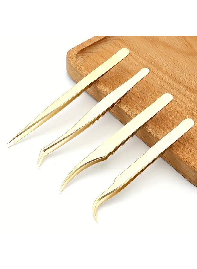Nickel Plated Copper Weak Magnetic Tweezers Jewelry Watch Repair Tool - Image 2