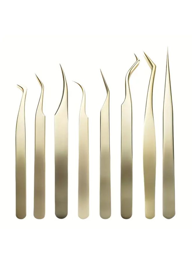 Nickel Plated Copper Weak Magnetic Tweezers Jewelry Watch Repair Tool - Image 5