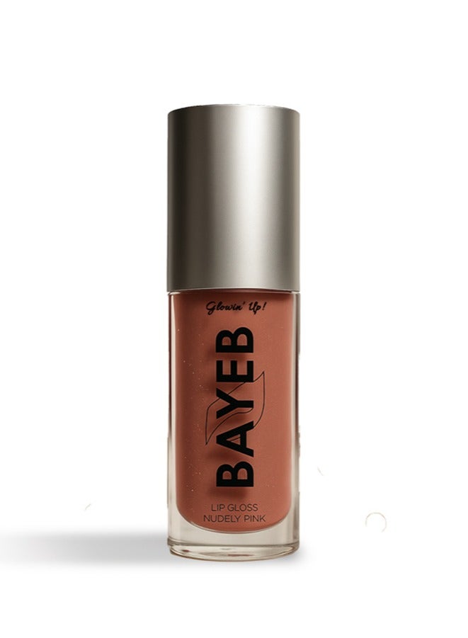 DEOC BAYEB Nudely Pink Lip Gloss - Image 1