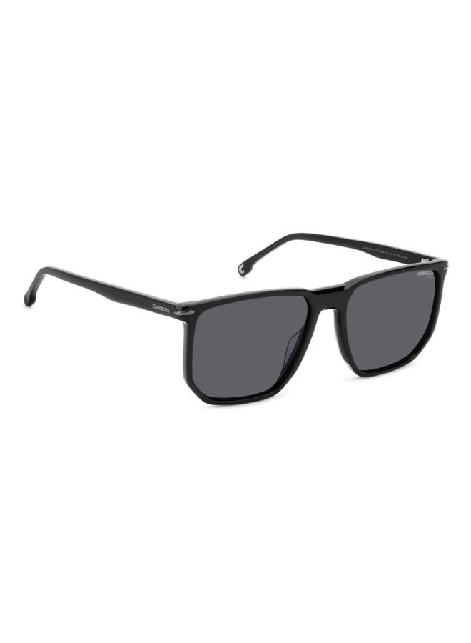 Carrera نظارات شمسية مستطيلة كاملة الإطار للرجال CA 329/S 08A/M9 قطبية - Image 3