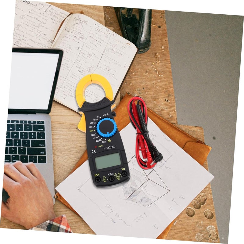 جهاز قياس التيار الرقمي DOITOOL متعدد الوظائف، فولتميتر عالي الدقة لقياس الجهد والمقاومة، تصميم محمول متعدد الوظائف للاستخدام المنزلي والسيارات - Image 4