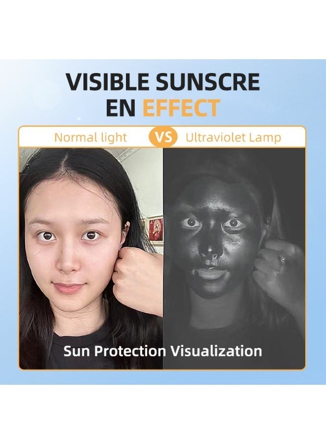 HUNMUI Universal sunscreen isolates UV rays, refreshing and non greasy - Image 5