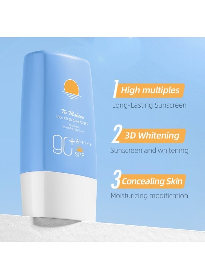 HUNMUI Universal sunscreen isolates UV rays, refreshing and non greasy - Image 4