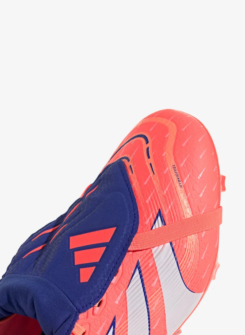 Adidas Signal Coral / Cloud White / Beam Orange Predator League Fold-Over Tongue Firm/Multi-Ground Boots  | Best Price UAE