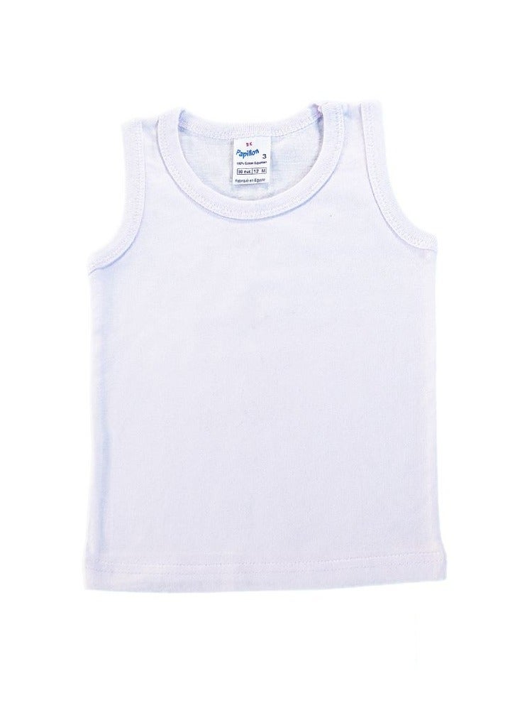 Papillon Baby Sleeveless Cotton Undershirt