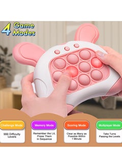 LB Push Light Up Pop Game Fidget Toy Game Machine Push Pop Bubble Fidget Sensory Toy  - Image 4
