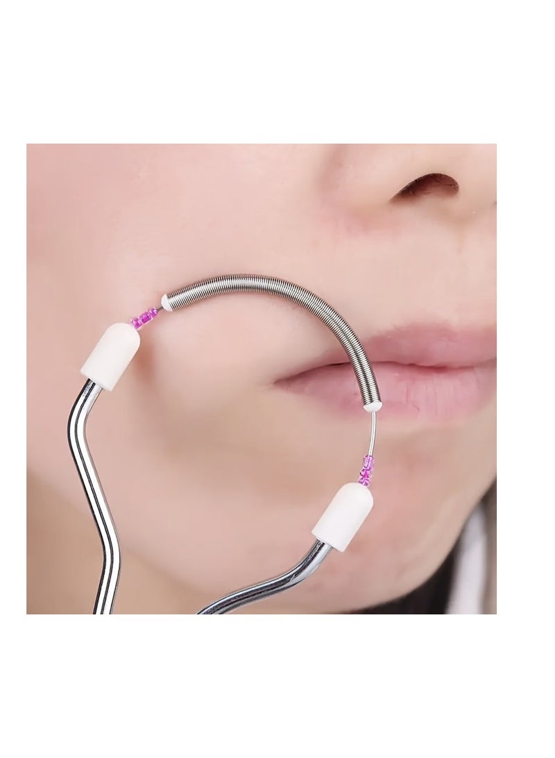 Generic 1pc Facial Hair Remover For Women, Portable Epilator Tool, Remove Unwanted Hair On Upper Lip, Chin, Face Or Neck, Painless And Portable Handheld Spring Roller Epilator  - Image 3