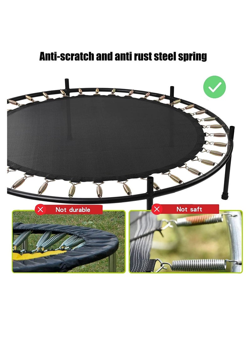 Kids Trampoline with Safety Enclosure Net - Trampoline for Toddlers Indoor and Outdoor - Parent-Child Interactive Game Fitness Trampoline Toys for Gift  - Image 5