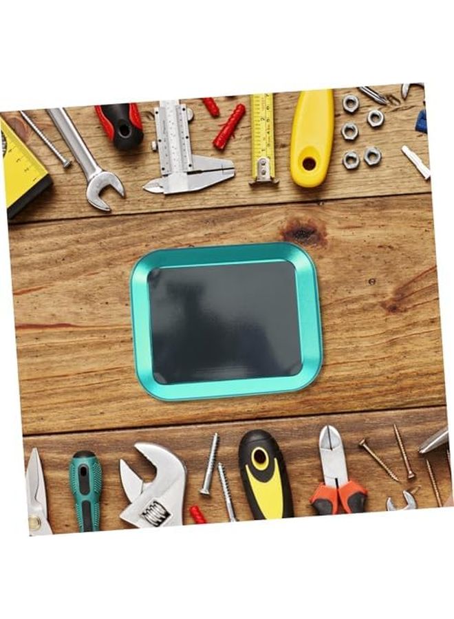 Aluminum Alloy Magnetic Screw Tray Tool Parts Holder For Mechanics Garage - Image 5