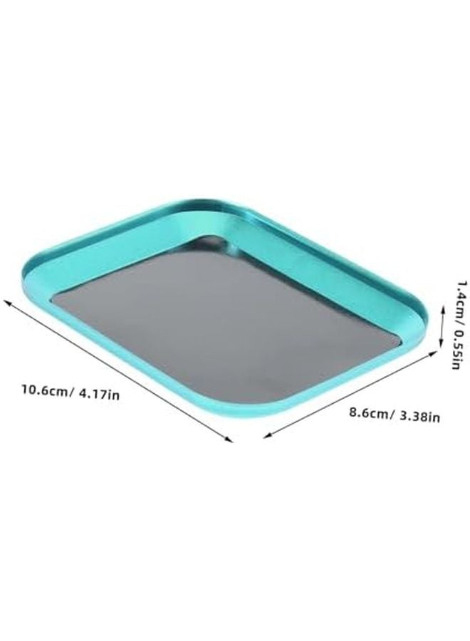 Aluminum Alloy Magnetic Screw Tray Tool Parts Holder For Mechanics Garage - Image 3