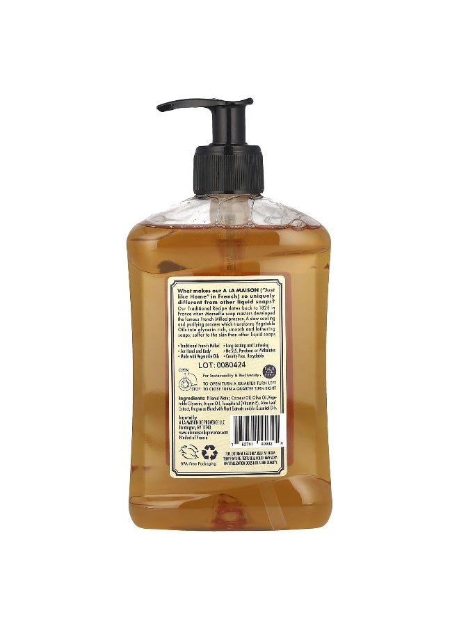 A La Maison De Provence A La Maison de Provence, Liquid Soap For Hand & Body, Lavender Aloe, 16.9 fl oz (500 ml)  - Image 2