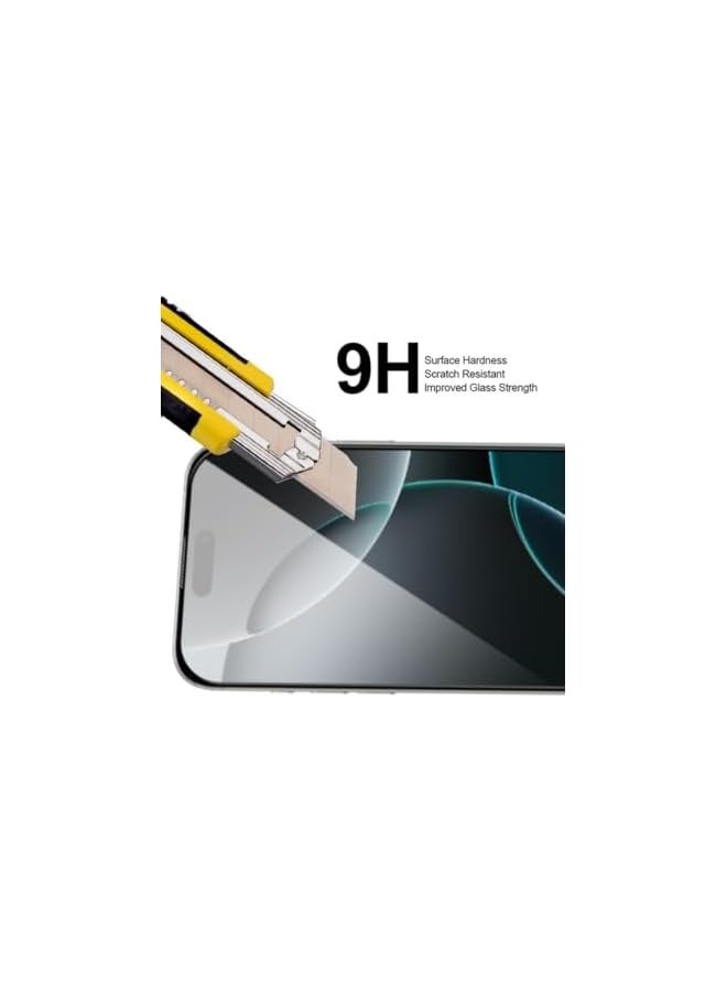 PROMASS Screen Protector For Apple iPhone 16 Pro Max 6.9 Inch 9H Hardness Tempered Glass Film, Bubble Free Easy Installation, Full Coverage, Anti Scratch And Touch Sensitive - Image 4