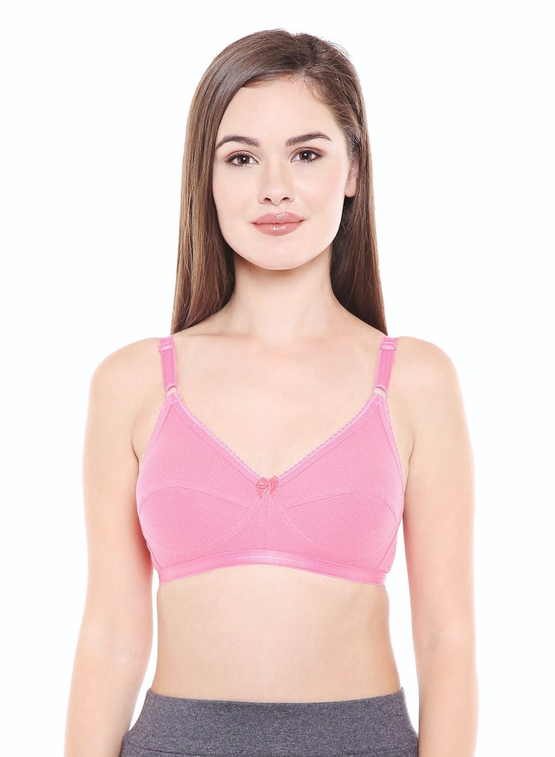 Bodycare Women's Pink Colour Bra - Image 1