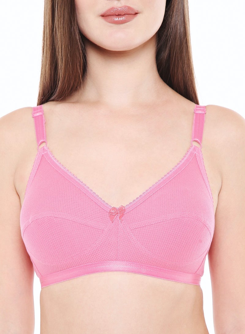 Bodycare Women's Pink Colour Bra - Image 5