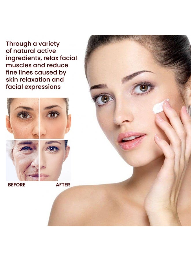 OUHOE White Rice Skin Beauty Essence ，White Rice Rejuvenating Moisturizing Face Serum. Instant Remove Wrinkles Collagen Face Cream, Smooth Face Essence For Nourishing, Tightening Pores Fine Lines 30g - Image 2