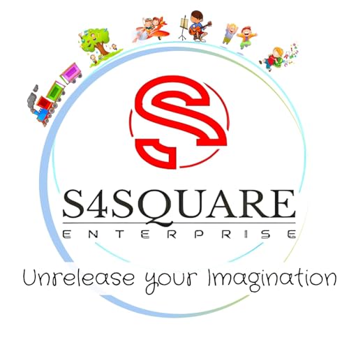 S4SQUARE ENTERPRISE Plastic Unicorn Theme Magnetic Pencil Box For Kids, Space Pencil Box For Boys & Girls, Stationery Box, Buttons Operated Pencil Box For Kid (Modern 2),multicolor - Image 5