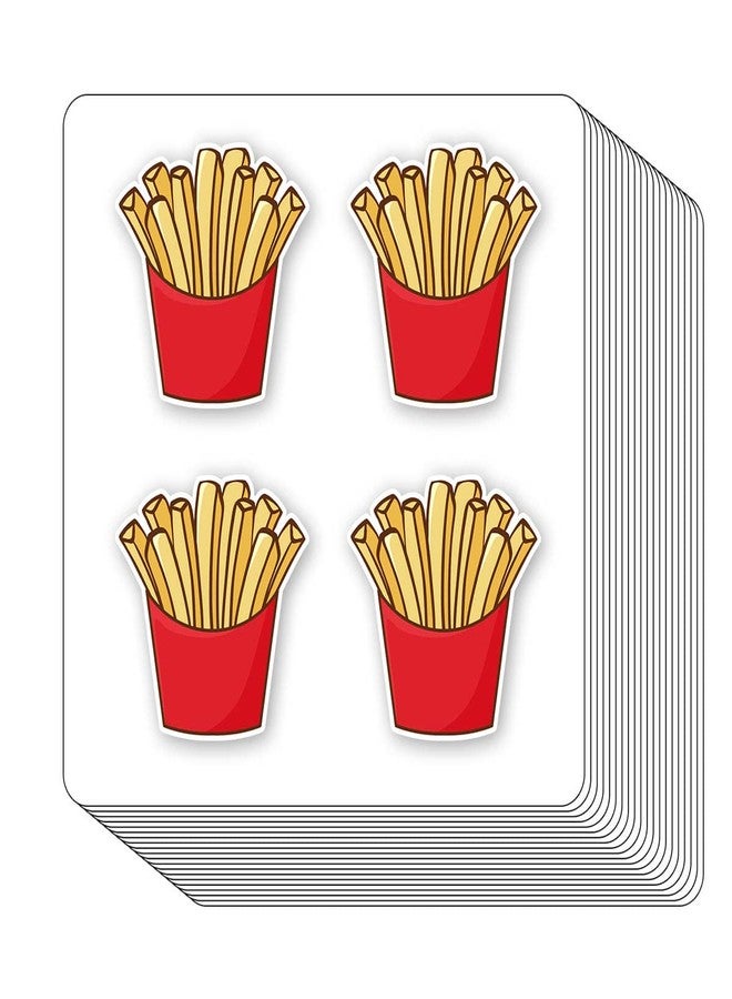 GUVSPTI French Fries Stickers 1in for Scrapbooking, Arts, Craft, Kids DIY, Calendars Journals 80-Pack - Image 2