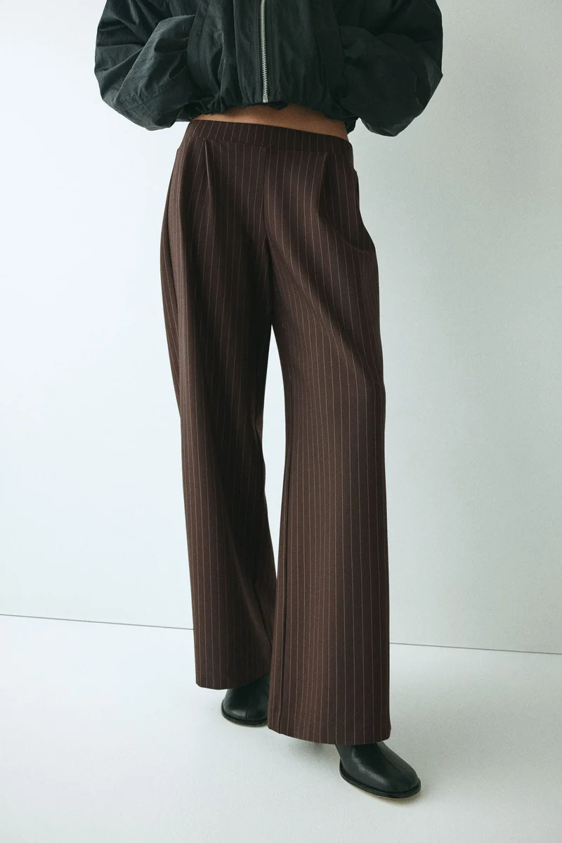 H&M Tailored jersey trousers
