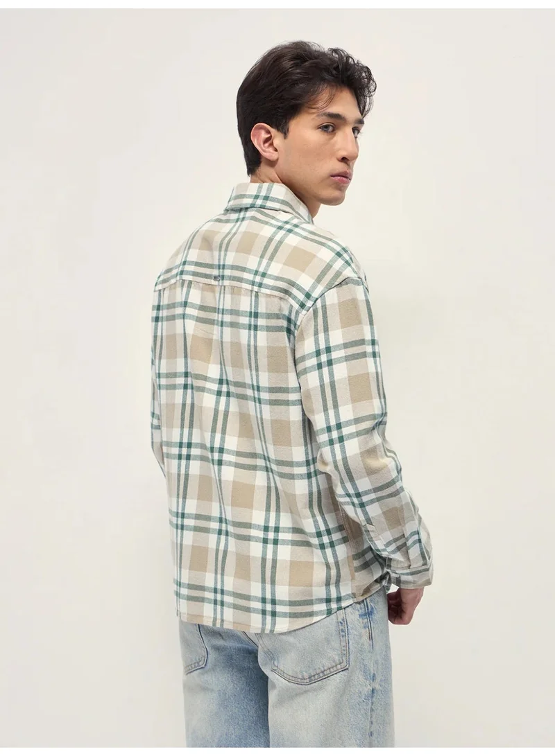 THE BEAR HOUSE  Men’s Trendy Shacket for All Seasons | Casual Overshirt Jacket for Men | Versatile Outerwear Layer for Office, Streetwear & Travel | Modern Smart Look for Everyday Outfits for Men | Best Price UAE