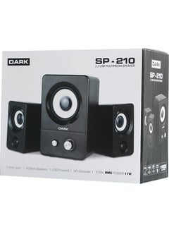 Dark SP210 2+1 Multimedia USB Speaker (DK-AC-SP210)  - Image 5