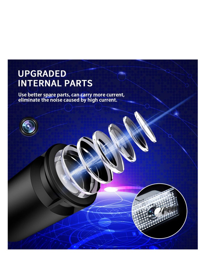 ULHYC ULHYC 2Pcs Car Door Lights, Car Door Lights Logo Projector HD Welcome Lights, Upgrade HD Welcome Light Puddle Lights Compatible for Car Accessories1 2 3 4 5 6 7 Series M3 M5 X1 X3 X4 X5 X6 Series - Image 2