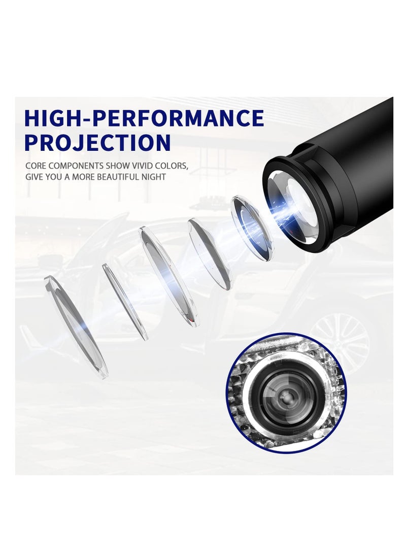 ULHYC ULHYC 2Pcs Car Door Lights, Car Door Lights Logo Projector HD Welcome Lights, Upgrade HD Welcome Light Puddle Lights Compatible for Car Accessories1 2 3 4 5 6 7 Series M3 M5 X1 X3 X4 X5 X6 Series - Image 5