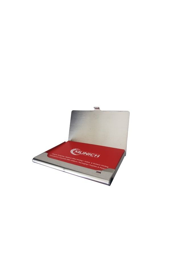 Generic Stainless Steel Pocket New Business ID Credit Card Case Metal Fine Box Holder  - Image 2