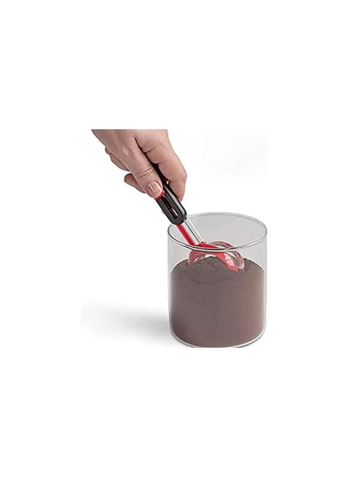 Spaceshoop - Adjustable Measuring Spoon with Adjustable Scale Wide Range of Measurements Multi Purpose Scoop for Coffee Powder Tea Sugar and Milk Measuring Spoon Tool in Kitchen - Image 1