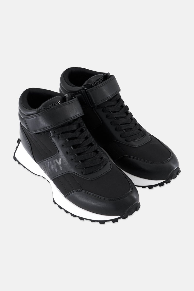 DKNY Women Neomi -Lace up Shoes, Black - Image 2