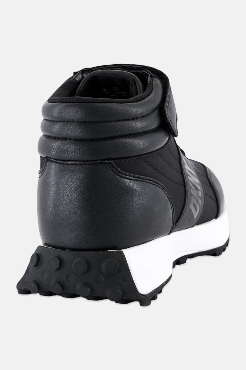 DKNY Women Neomi -Lace up Shoes, Black - Image 3