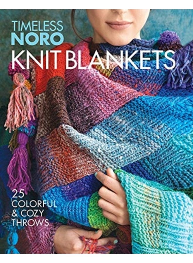 Knit Blankets 25 Colorful Cozy Throws - Paperback