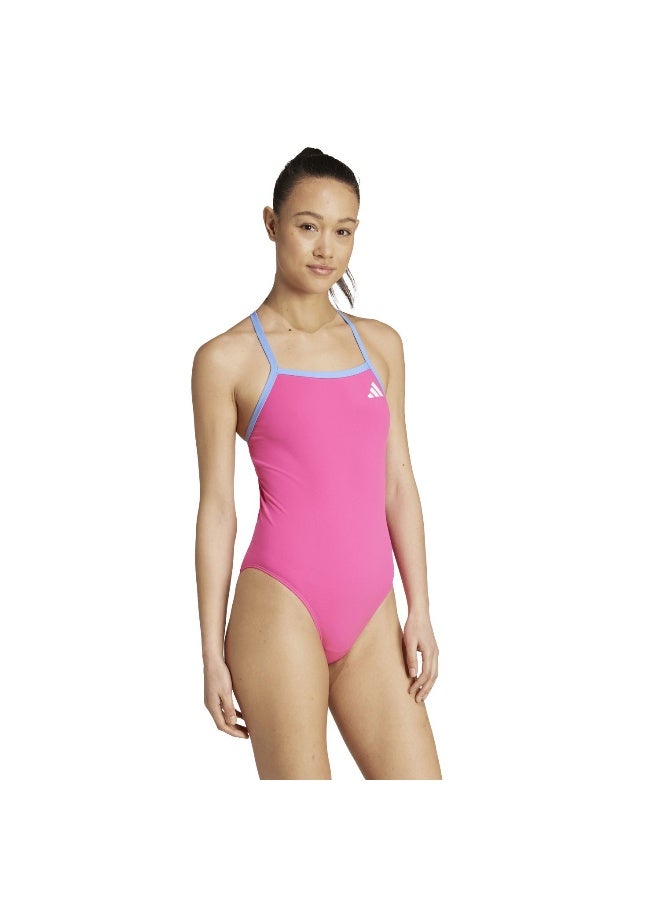 Adidas ESS THSTRP SUIT Pink Swim For Women 24" - Image 4