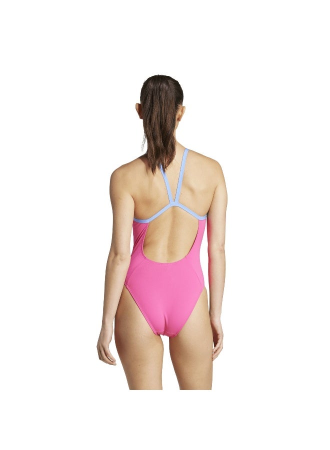 Adidas ESS THSTRP SUIT Pink Swim For Women 24" - Image 3
