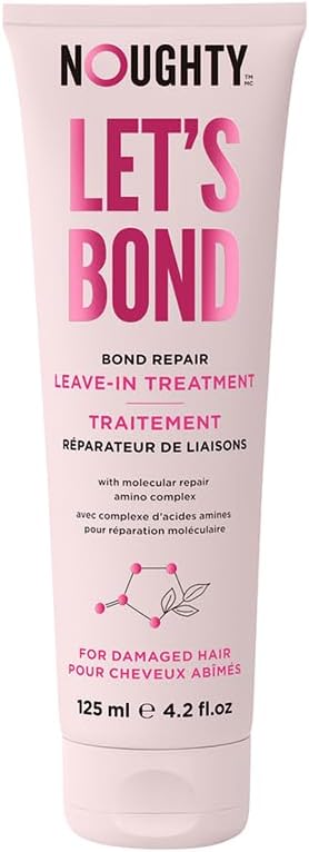 Noughty Lets Bond Builder LeaveIn Treatment Hydrating Formula for Healthier Strands Intensive Repair for Chemically Treated Coloured and Damaged Hair Strengthening Mask for Instant Shine 125ml