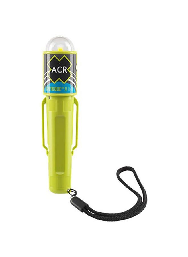 ACR C-Strobe H2O, LED Life Jacket Emergency Signal w/Clip, Velcro strap, water-activated, USCG, SOLAS. Needs AA Batteries Card - Image 1