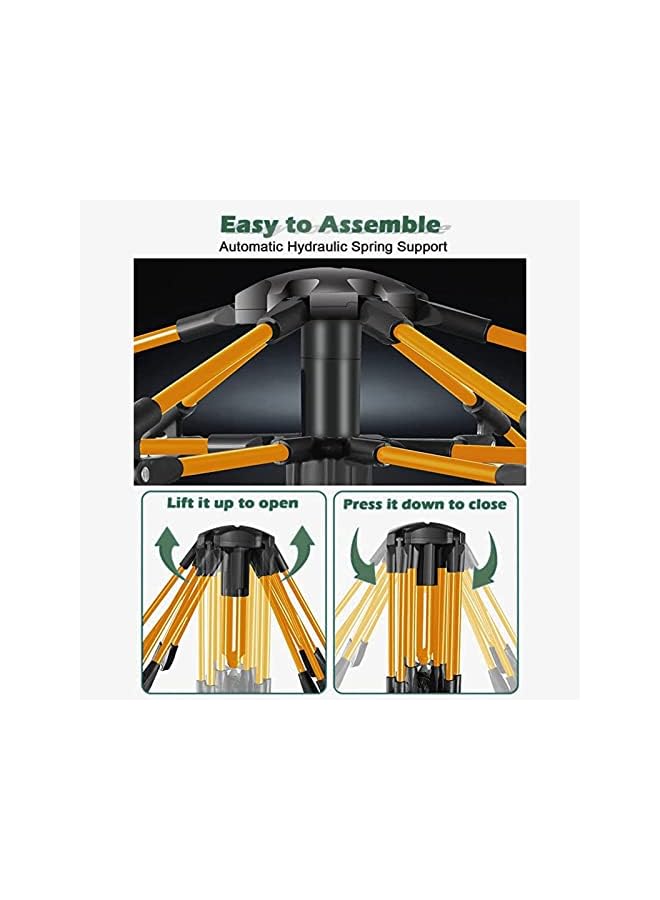 PROMASS Camping Tent, (2-4 Person) Lightweight Waterproof Camping Hiking Tent, Automatic Camp Tent Ou R, Easy Setup, Pop Up Tent Desert Camping For Family & Friends, With Removable Rainfly And Carry Bag - Image 4