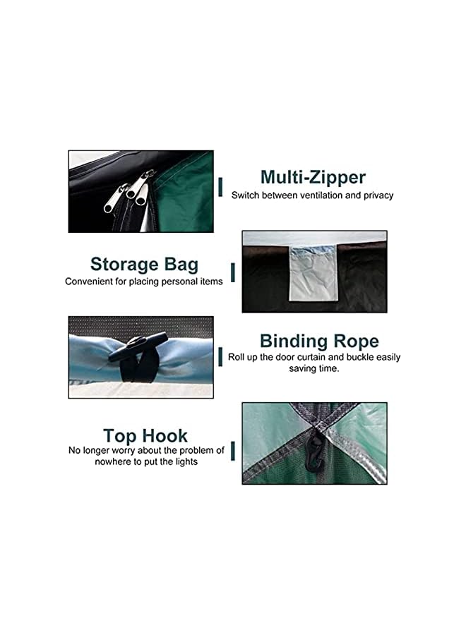 PROMASS Camping Tent, (2-4 Person) Lightweight Waterproof Camping Hiking Tent, Automatic Camp Tent Ou R, Easy Setup, Pop Up Tent Desert Camping For Family & Friends, With Removable Rainfly And Carry Bag - Image 5