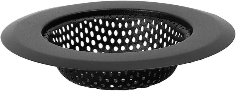 S/M/L Kitchen Sink Strainer Black Stainless Steel Mesh Filter Home With Drain Hair Clean Up(S,10pcs) - Image 1