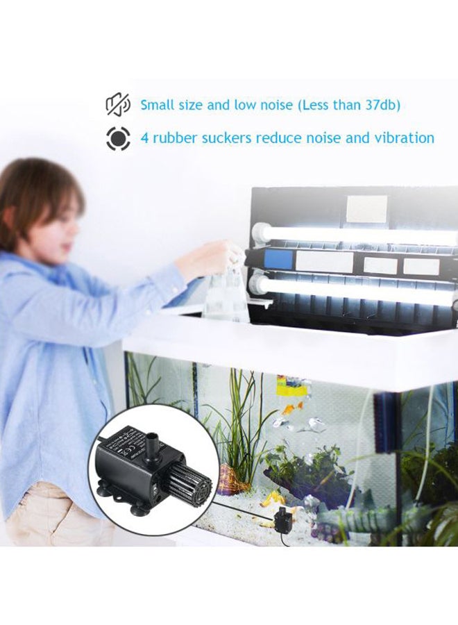 Generic Ultra-Quiet Brushless Water Pump Black 6.5 x 6 x 5.4cm  - Image 4