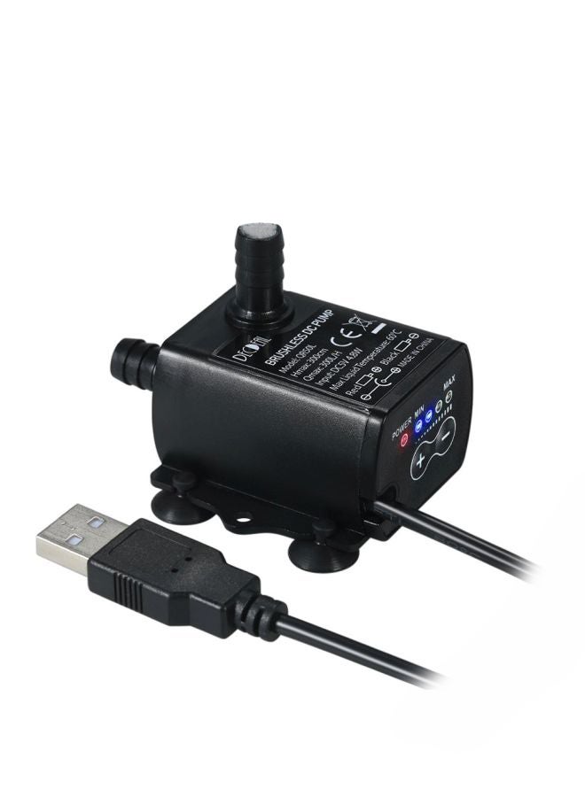 Generic Ultra-Quiet Brushless Water Pump Black 6.5 x 6 x 5.4cm  - Image 1