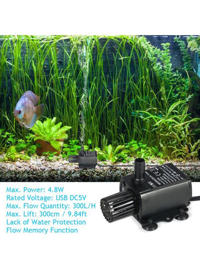 Generic Ultra-Quiet Brushless Water Pump Black 6.5 x 6 x 5.4cm  - Image 5
