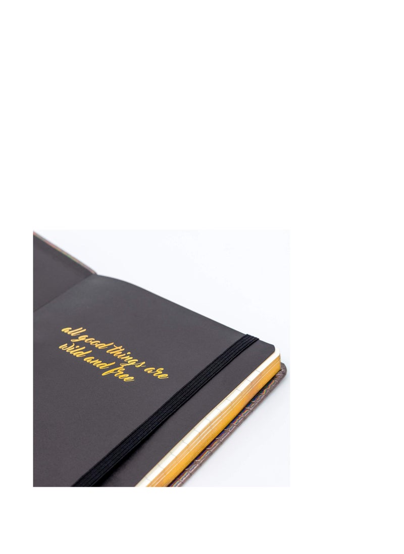 Pukka Pad - Pukka Pad, Wild Notepad with Pocket - 8.5” x 5.3” - 96 Sheets of 80GSM Ivory Lined Paper - Crocodile - Image 1