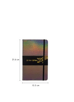 Pukka Pad Pukka Pad, Wild Notepad with Pocket - 8.5” x 5.3” - 96 Sheets of 80GSM Ivory Lined Paper - Crocodile  - Image 1