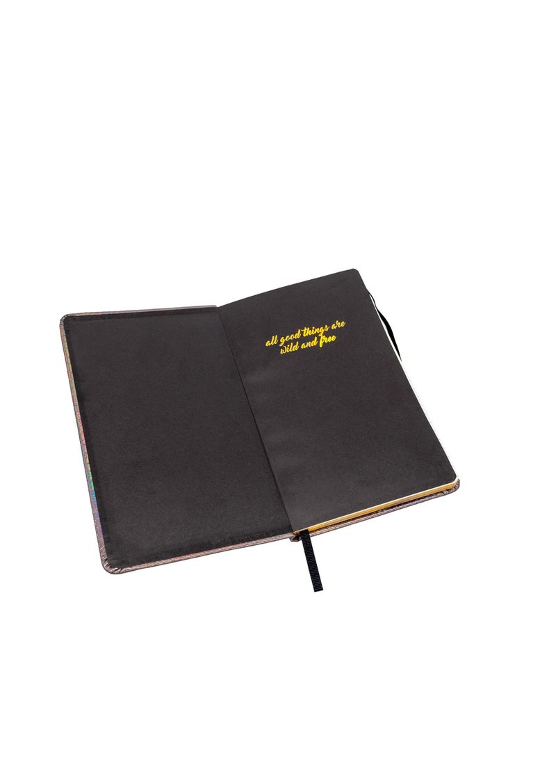 Pukka Pad - Pukka Pad, Wild Notepad with Pocket - 8.5” x 5.3” - 96 Sheets of 80GSM Ivory Lined Paper - Crocodile - Image 1