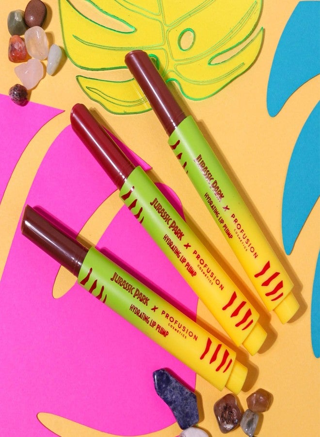 Profusion Cosmetics Hydrating Lip Plump - Jurassic Park Theme, Nourishing Formula with Vitamin E, Vegan, Cruelty-Free Lip Balm & Gloss, Moisturizing Gloss for Radiant Lips, ISLA NUBLAR - Image 5