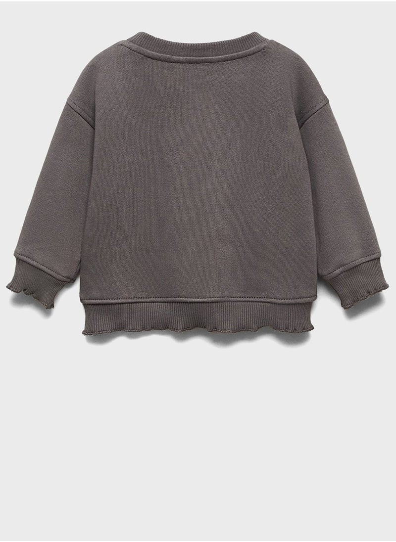 MANGO - Kids Printed Sweatshirt - Image 1