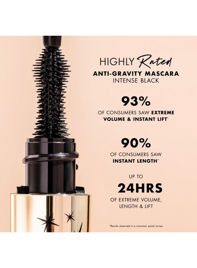 Milani Highly Rated Anti-Gravity BLACK Mascara with Castor Oil and Molded Hourglass Shaped Brush - 1 Pack - Image 2