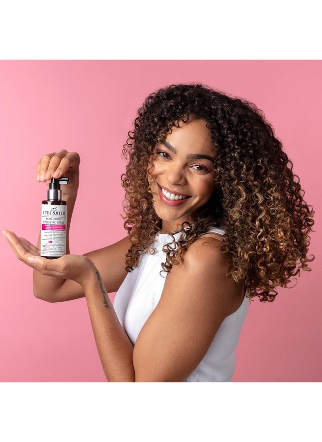 CURLSMITH - Root Boost Uplifting Spray, Volumizing Styling Spray, Medium Hold, For Wavy, Curly Or Coily Hair, Vegan (177Ml/6Fl Oz)  - Image 2